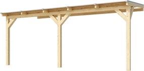 WEKA Drevená záhradná pergola 672 (5,4x2,7 m)