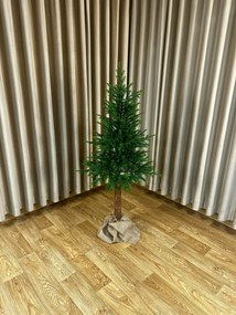 3D vianočný stromček v jute 165cm