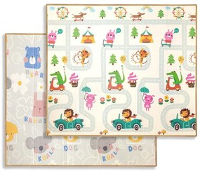 Hracia podložka pre deti Play Street T1 177x197 cm