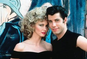 Umelecká fotografie Olivia Newton-John And John Travolta, (40 x 26.7 cm)