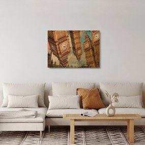 Sklenený obraz - Big Ben, Londýn (70x50 cm)