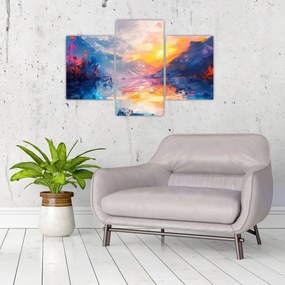 Obraz - Maľba krajiny (90x60 cm)