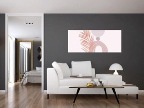 Obraz - Fialový minimalizmus N⁰1 (120x50 cm)