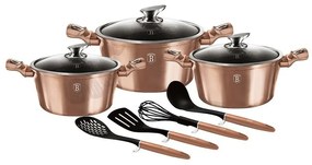 Berlinger Haus 10-dielna súprava hrncov Rosegold Metallic Line
