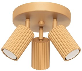 Bodové svietidlo v zlatej farbe Gleam – Sollux