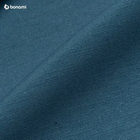 Rozkladacie kreslo s modrým poťahom Karup Design Nest Petrol Blue