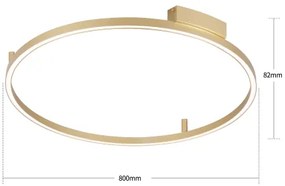 Brilagi - stmievateľné LED svietidlo PORTOFINO LED/60W/230V pr. 80 cm zlaté + DO