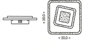 Brilagi - LED stropné svietidlo MODERN MINI LED/32W/230V 3000/4000/6000K