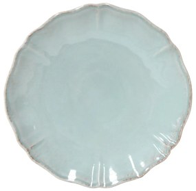 Tyrkysovomodrý kameninový tanier Costa Nova Alentejo, ⌀ 27 cm