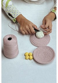 Béžový bavlnený detský hrací koberec ø150 cm Solar System – Lorena Canals