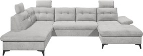 XXXLutz SEDACIA SÚPRAVA, textil, tmavosivá MID.YOU - Sedačky - 002220053712