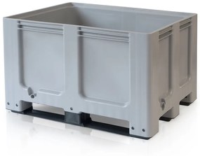 Paletový kontajner - Big Box - 1200 x 1000 x 760 mm, 3 lyžiny