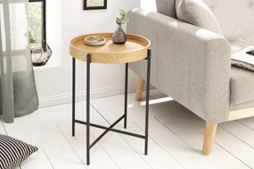 Odkladací stolík Factor 43 cm dub