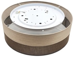 LED Stropné svietidlo SIRJA WOOD LED/36W/230V pr. 45 cm hnedá/dub