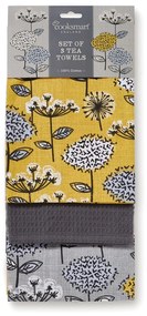 Bavlnené utierky v súprave 3 ks 45x65 cm Retro Meadow – Cooksmart ®