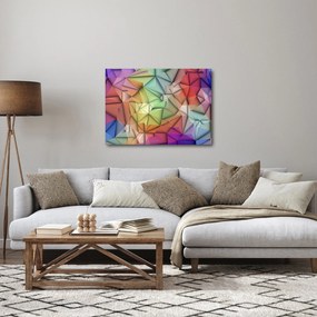 Obraz - Polygonálna abstrakcia (70x50 cm)