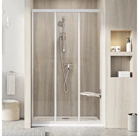 Sprchové dvere RAVAK ASDP3-90 198 satin+Transparent 00V70UR2Z1
