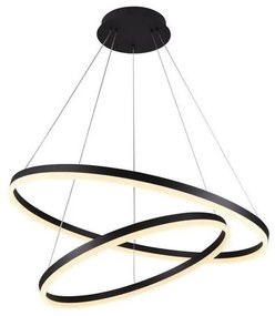 LED Stmievateľný luster na lanku LED/100W/230V 3000-6500K + diaľkové ovládanie