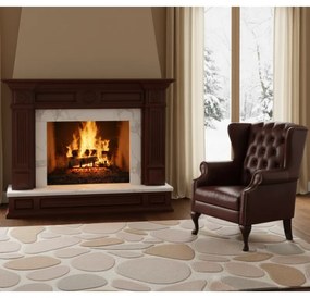 Koberec SUCEA 190x290 cm z pravej vlny