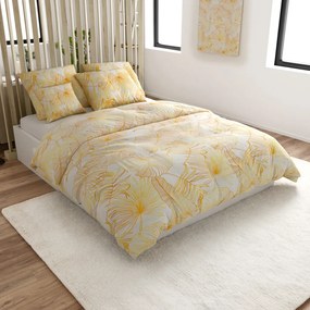 Obliečky z mikrovlákna PALMERA krémové Rozmer obliečky: 70 x 80 cm | 140 x 200 cm