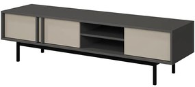 TV stolík 160 Alsy 9 Svetlobéžová/Antracit