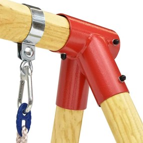 Súprava hojdačiek 230x130x166 cm, borovicové drevo