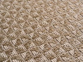 Ayyildiz, Kusový koberec Ibiza 1903 beige - na von aj na doma, 120x170, béžová, chodba / predsieň