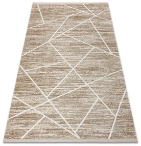 Koberec DUKE 51557béžovo/krémový - Geometrický, štrukturálny