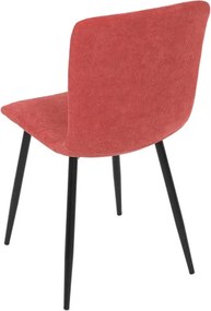Jedálenská stolička červená DCL-964 RED2