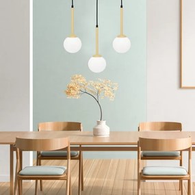 Luster na lanku PARMA 3xE14/40W/230V čierna