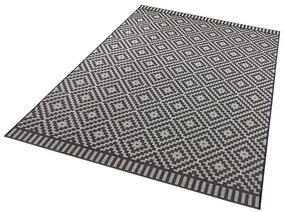 Mujkoberec Original Kusový koberec Mujkoberec Original Mia 103520 Black Creme – na von aj na doma - 120x170 cm