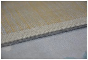 Koberec PASTEL 18409/652 - Obláčik-Srdiečka-Vtáčik sivý/krém/tyrkys