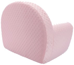 Detské kresielko MINKY - pudrovo ružové