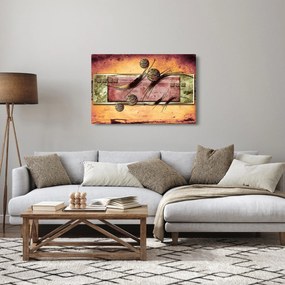 Abstraktný obraz (90x60 cm)