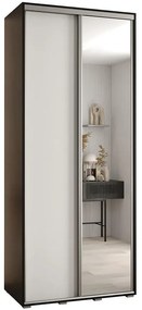 Skriňa 45 Canaris 3 100 čierna/biela/silver