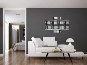 Obraz - Retro televízie (90x60 cm)