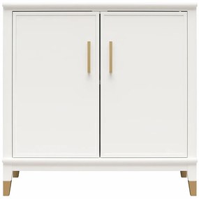 Biela skrinka 84x84 cm Westerleigh – CosmoLiving by Cosmopolitan