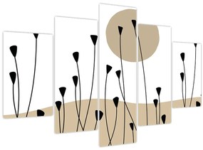 Obraz - Grafická lúka N⁰2 (150x105 cm)