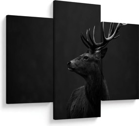 Obraz - Portrét jeleňa (90x60 cm)