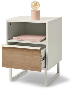 Nočný stolík »LEEG« s 1 zásuvkou