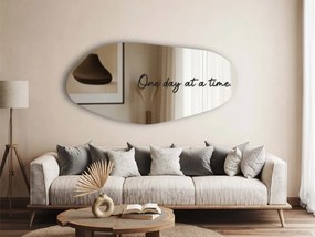 Nálepka na zrkadlo S24 – One day at time.