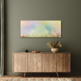 Obraz - Maľovaná lúka 2 (120x50 cm)