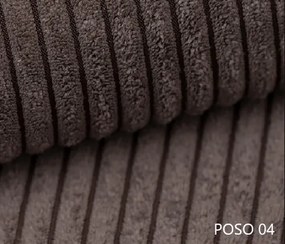 Rohová sedačka Baria (L) (tmavohnedá). Akcia -20%. Vlastná spoľahlivá doprava až k Vám domov. 1133083