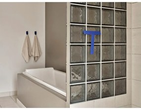 Modrá stierka s držiakom 22 cm Ume – Zone