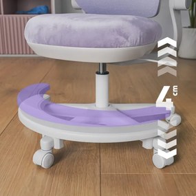 Detská otočná stolička Mark Adler Junior 5.7 Purple