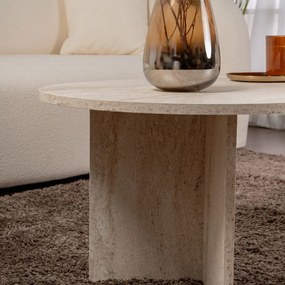 Konferenčný stolík Sable Travertine