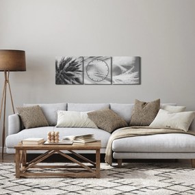 Obraz - Púpava (s hodinami) (90x30 cm)