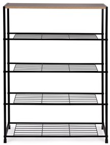 Skrinka na topánky, stojan, polica, drevená LOFT