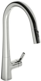 Hansa Designo drezová batéria s vyťahovacou spŕškou, 2 prúdy chróm 51362283