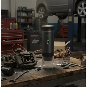 Aligator ACM002 - Prenosný nabíjací kávovar PortaCaffé 3 v 1 72W/7500 mAh sivá